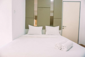 Modern and Homey 2BR Apartment at M-Town Residence By Travelio